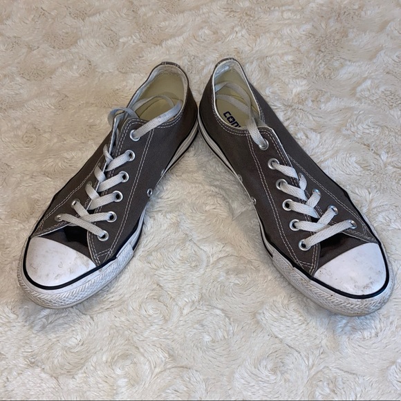 Gray Men’s Converse All Star Sneakers Size 10